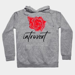 Rose Introvert Hoodie